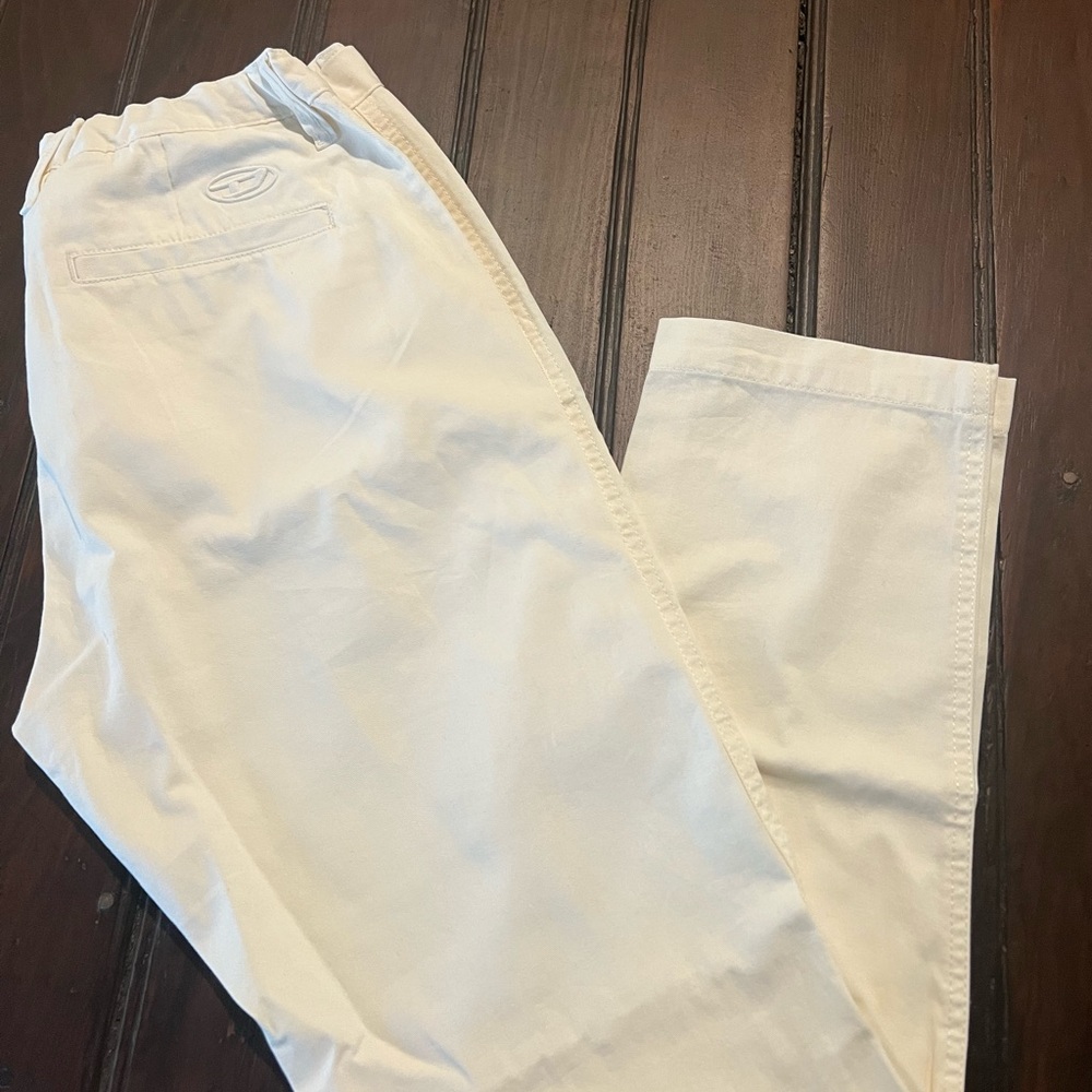 White deisel pants